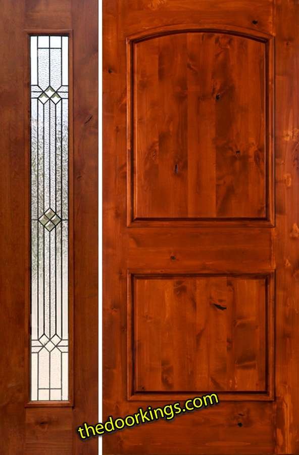 sw66 knotty alder with one builder patina sidelite
